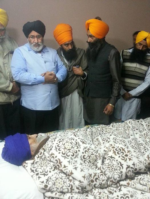 ਸੂਰਤ ਸਿੰਘ ਨੂੰ ਮਿਲਣ ਪਹੁੰਚੇ ਦਲਜੀਤ ਸਿੰਘ ਚੀਮਾ