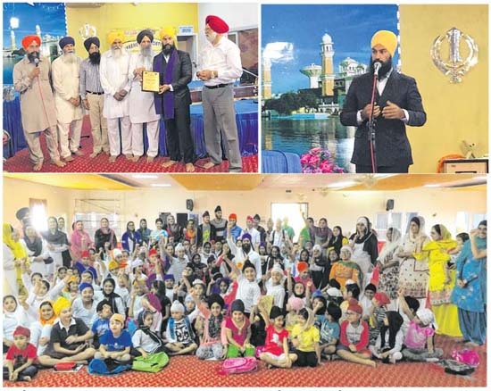 ਜਗਮੀਤ ਸਿਮਘ ਵਿਦਿਆਰਥੀਆਂ ਦੇ ਰੂਬਰੂ ਹੂੰਦੇ ਹੋਏ