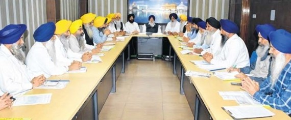 ਸ਼ਰੋਮਣੀ ਕਮੇਟੀ ਦੀ ਐਗਜ਼ੈਕਟਿਵ ਦੀ ਮੀਟਿੰਗ ਹੋਈ ਸ਼ੁਰੂ