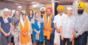 ਸੂਚਨਾ ਕੇਂਦਰ ਵਿਖੇ ਸਾਬਕਾ ਥਲ ਸੈਨਾ ਮੁਖੀ ਜੇ.ਜੇ. ਸਿੰਘ ਅਤੇ ਫਰਾਂਸ ਤੋਂ ਆਇਆ ਵਫਦ