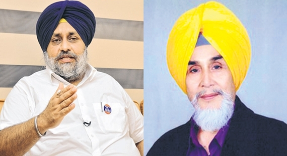 ਸੁਖਬੀਰ ਬਾਦਲ, ਸੁੱਚਾ ਸਿੰਘ ਛੋਟੇਪੁਰ (ਫਾਈਲ ਫੋਟੋ)