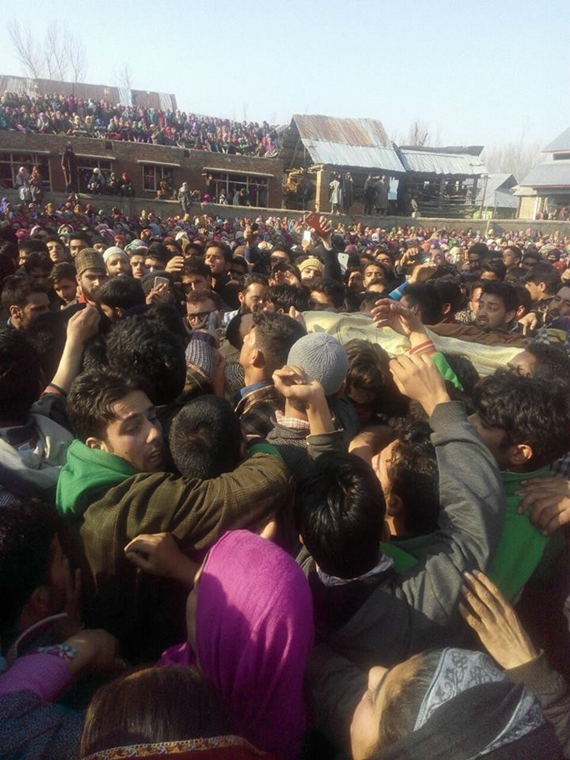 Kashmir-Kulgam janaza fake encounter