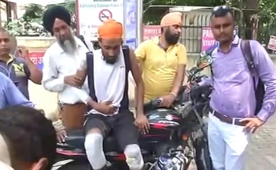 ਜ਼ਖਮੀ ਮਨਿੰਦਰ ਸਿੰਘ