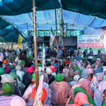 Farmers protest at khanauri border