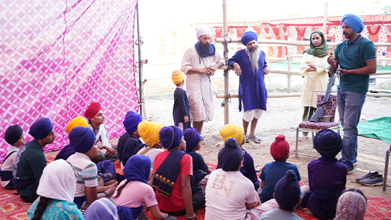 sikh jatha malwa summer camp for sikh children 2025