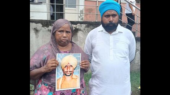 Narinder Kaur, wife of the deceased Shinder Singh