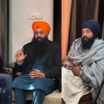 Representatives of the Akal College Council and Sikh organizations during a meeting.