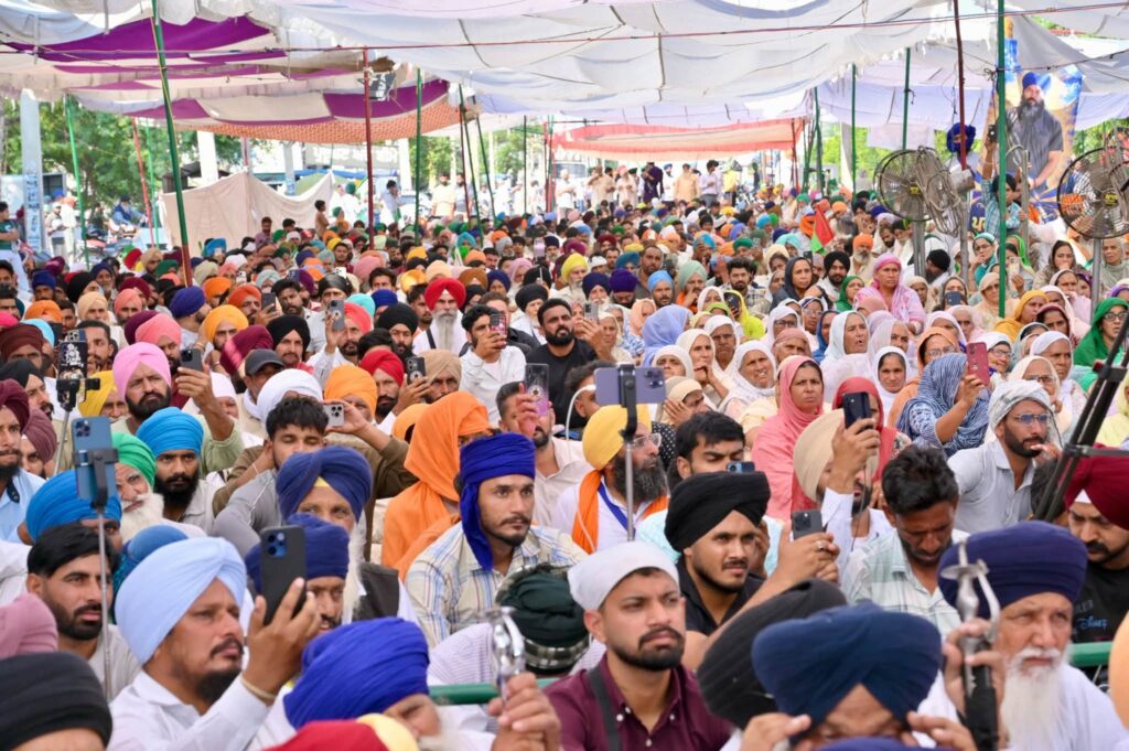 Mansa Morcha Parvinder Singh Jhota