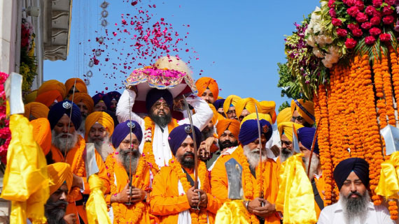 Nagar Kirtan At Darbar Sahib
