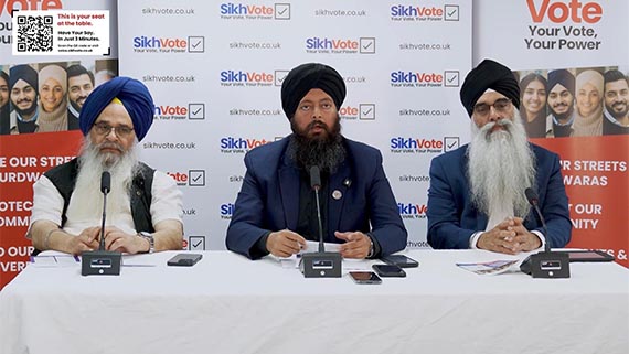 The Sikh Vote campaign launched to protect and safeguard Sikh rights in the UK