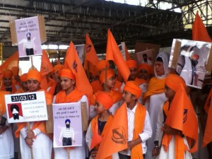 Mohali Protest - Balwant Singh Rajoana